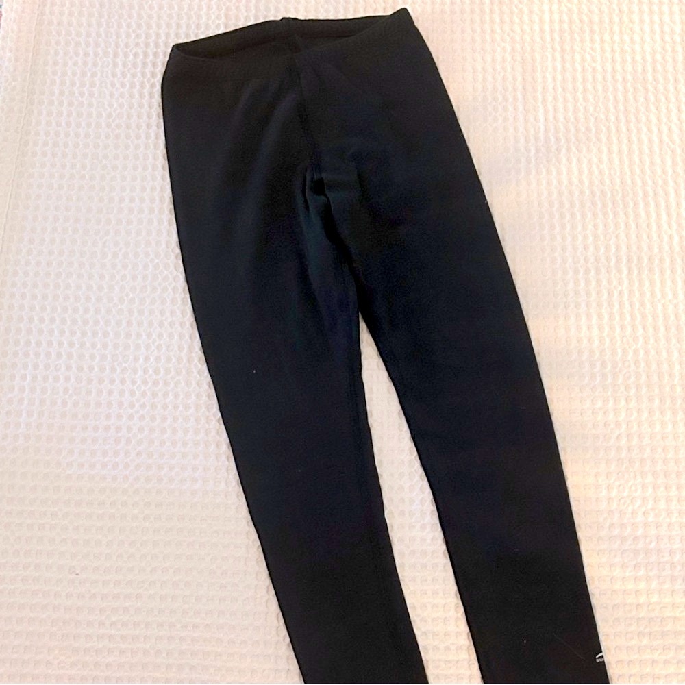 Duofold Champion Cozy Black Kids Baselayer Leggings